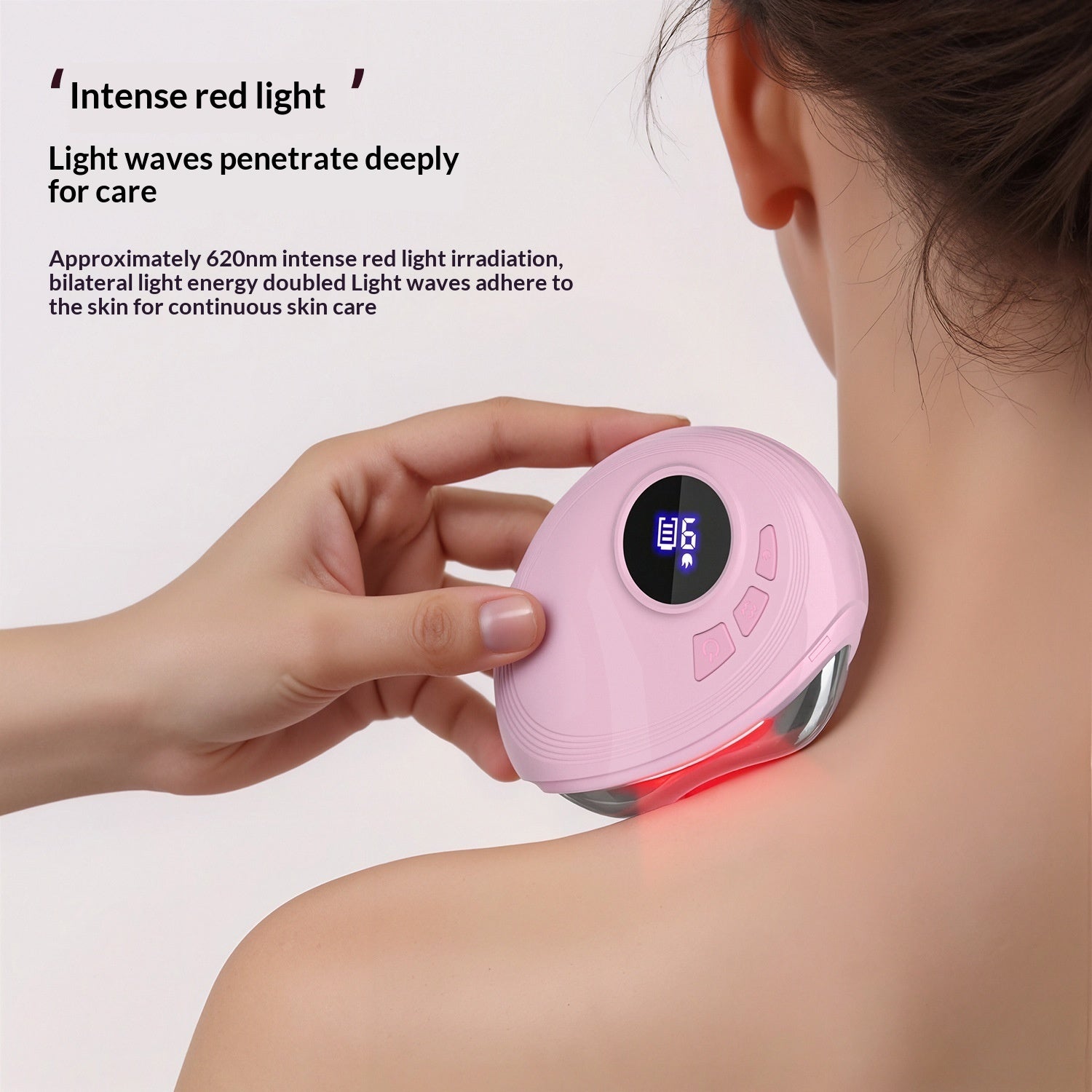 Masseur Gua Sha Électrique LED - Lift & Éclat du Visage